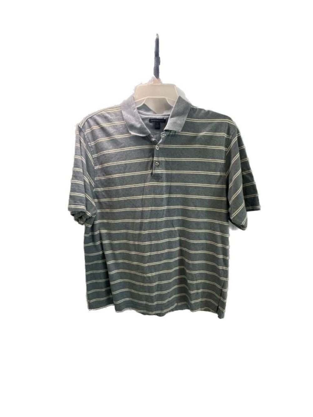Van Heusen Studio Men's Striped Polo Shirt Size XL